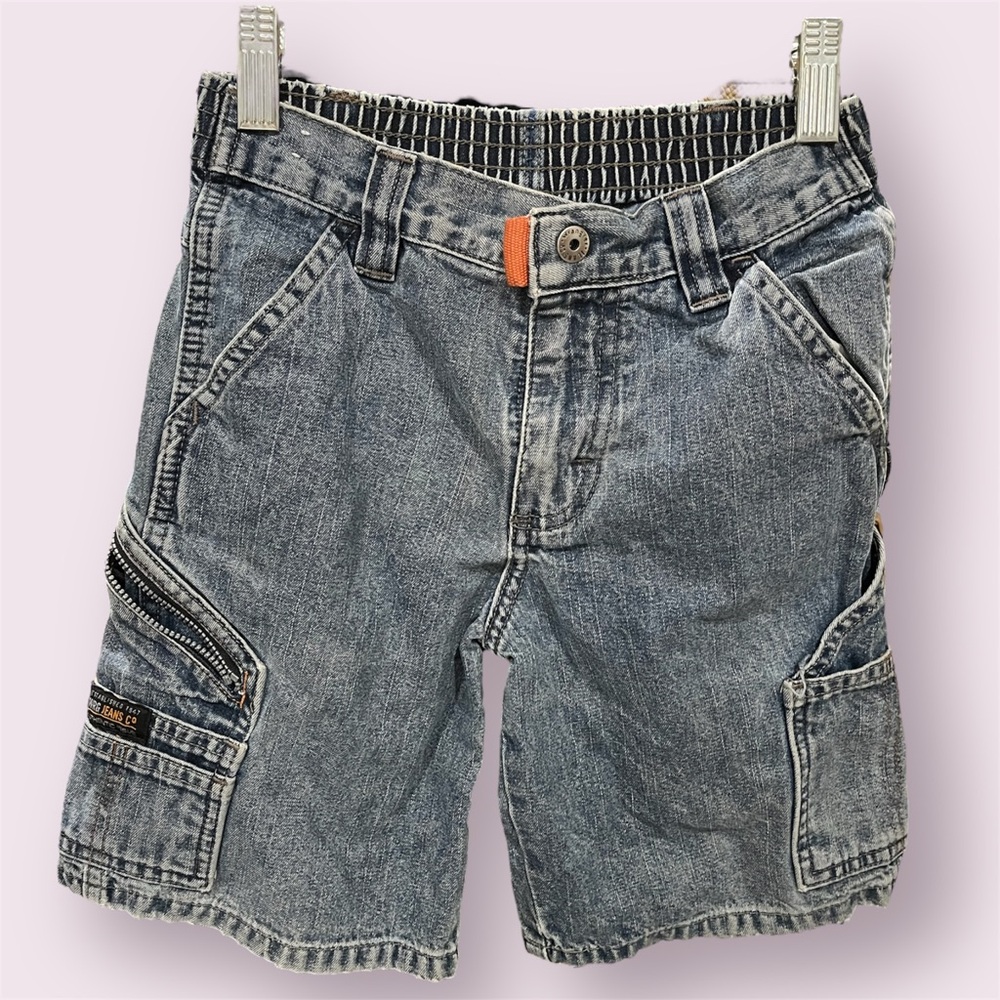 Wrangler Boys 7 regular cargo denim shorts